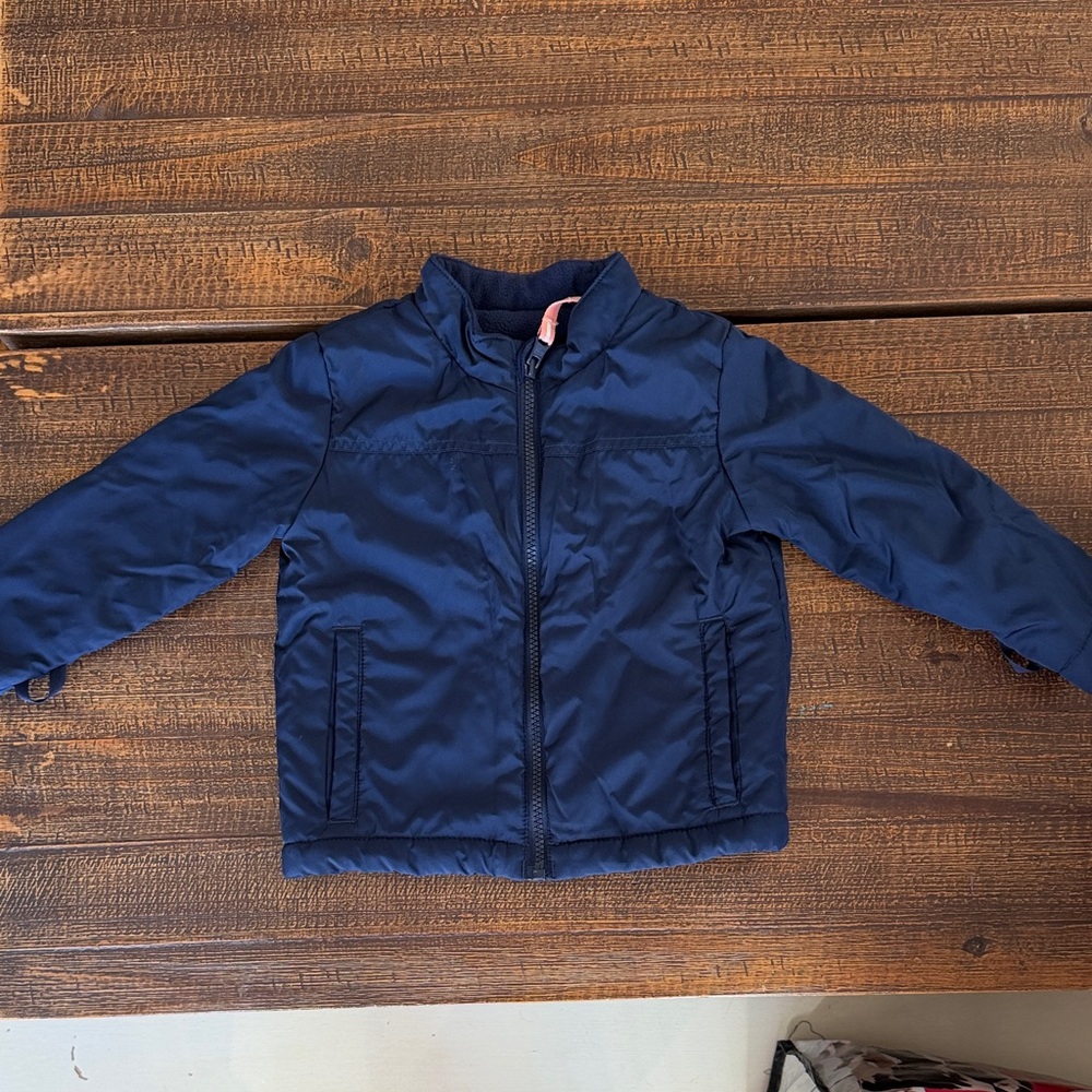 Cat & Jack Navy Fleece Jacket for Kids